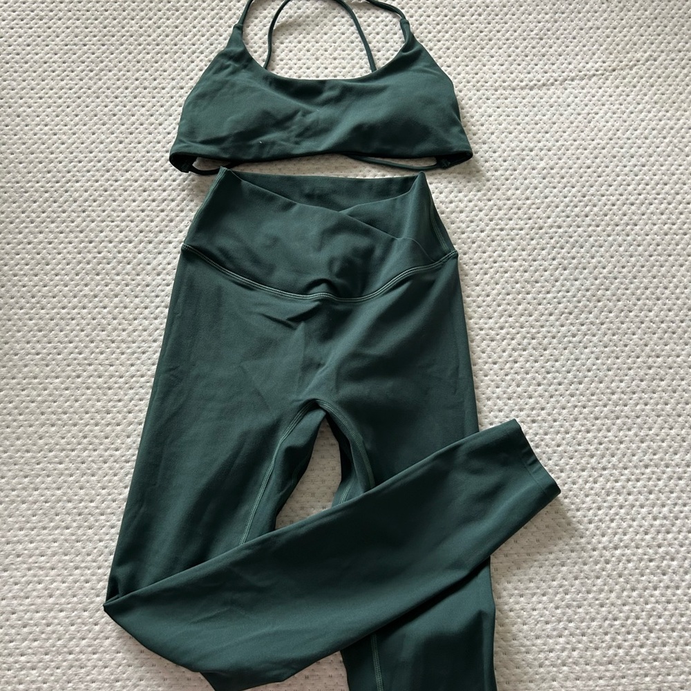 Women's Green Activewear Set